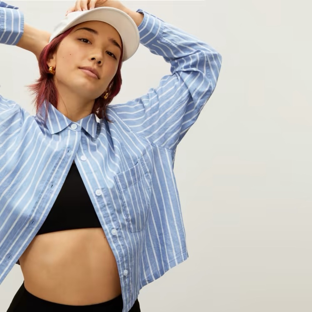 The Silky Cotton Way-Short Shirt